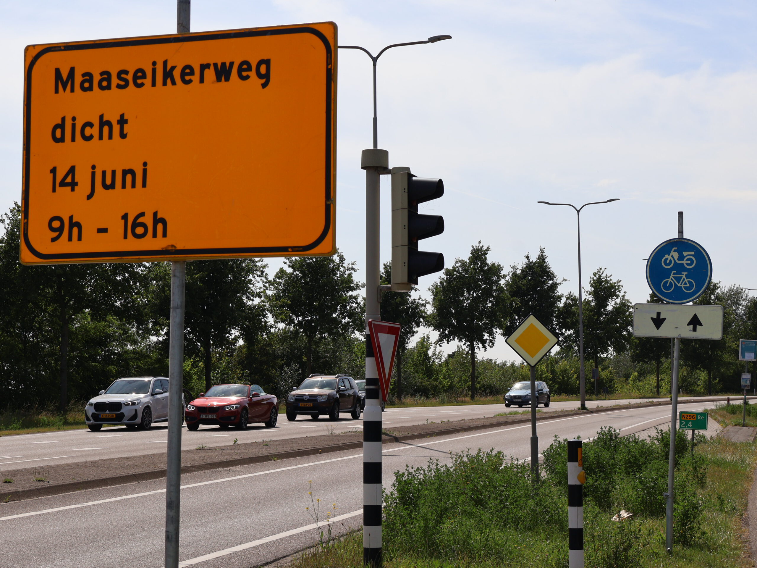 Brug N296 over Julianakanaal Roosteren twee zaterdagen afgesloten