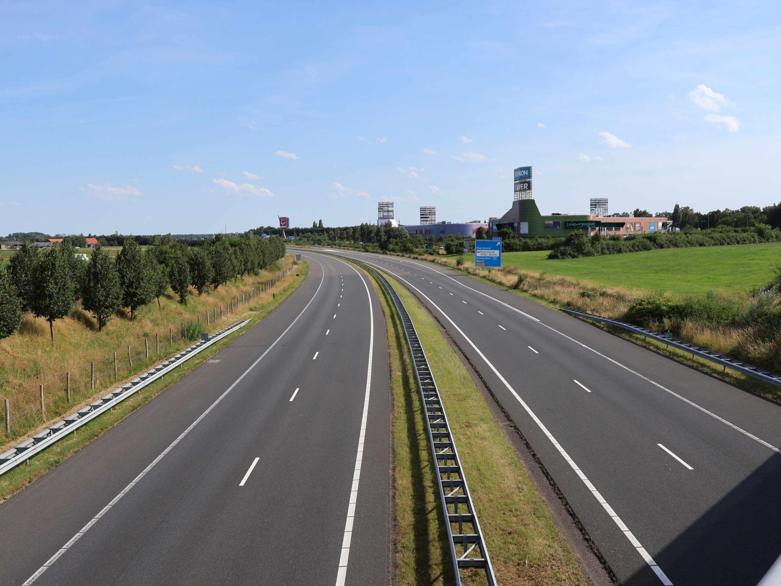 Drukker dan vorig jaar op omleidingsroutes A73
