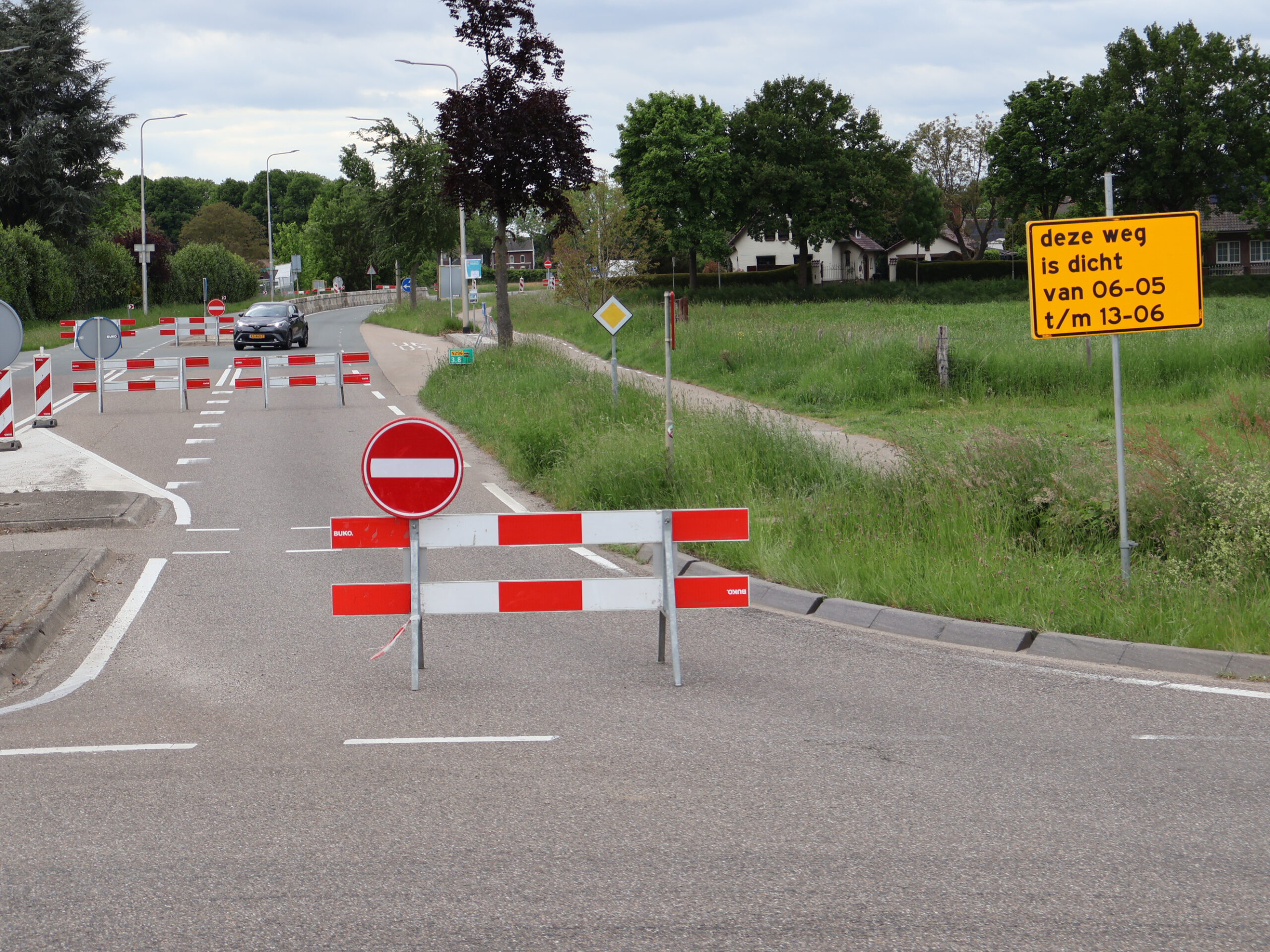 Afsluiting N296 Roosteren massaal genegeerd, Kempstraat veelgebruikte sluiproute